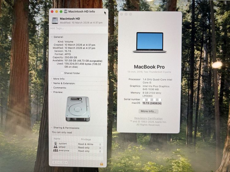MacBook Pro 2019 13-inch i5 Processor  รูปที่ 2