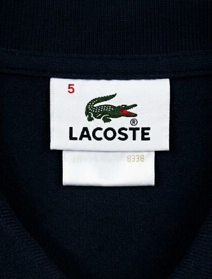 Lacoste Embroidered Logo Cotton Polo Sport Shirt รูปที่ 3