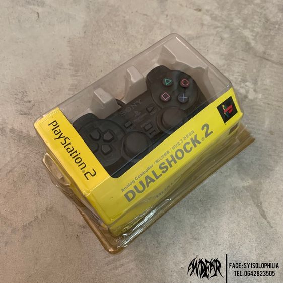 Sony อุปกรณ์เสริมเพลสเตชั่น เชื่อมต่อไร้สายไม่ได้ จอย Playstation 2