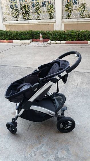 รถเข็นเด็ก Combi Catalyst ใช้งาน 3in1 - เปลนอนสำหรับทารก รถหัดเดิน คาร์ซีท เบาะนั่งปรับทิศทางได้ ระบบเบรก One-touch brake รับนน. 22.7 กก. รูปที่ 2