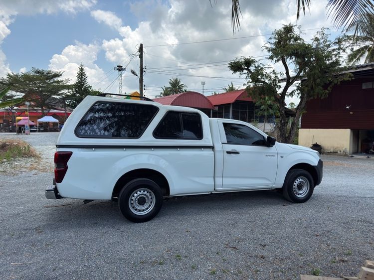Isuzu D-MAX 2021 1.9 S Pickup ดีเซล ไม่ติดแก๊ส เกียร์ธรรมดา ขาว รูปที่ 2