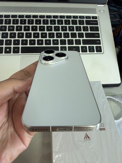 HUAWEI Pura 80 สีขาว 256g เครื่องสภาพใหม่กิ้ก สุขภาพแบตเต็ม100 ประกันยาว 12 2569 รูปที่ 3