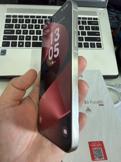 HUAWEI Pura 80 สีขาว 256g เครื่องสภาพใหม่กิ้ก สุขภาพแบตเต็ม100 ประกันยาว 12 2569 รูปที่ 6