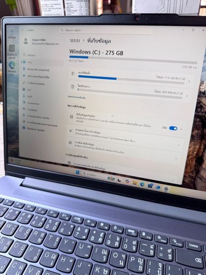 Lenovo Ideapad Slim5✨💌แรม16gb Ryzen5 15AMN8 512gb โน๊ตบุ้คเลโนโว่ รูปที่ 11