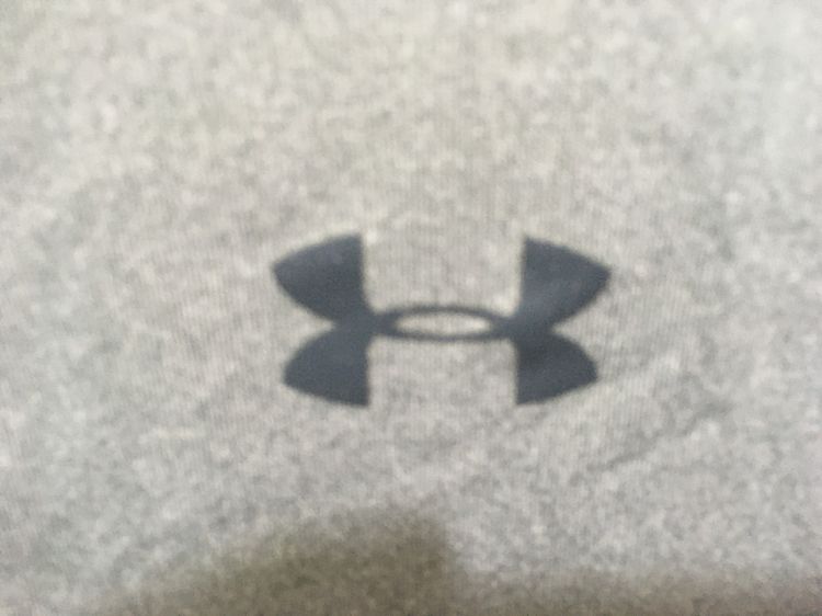 เสื้อยืด Henley(เฮนรี่) แขนยาว แบรนด์ UNDER ARMOUR สีโทนเทา รูปที่ 6