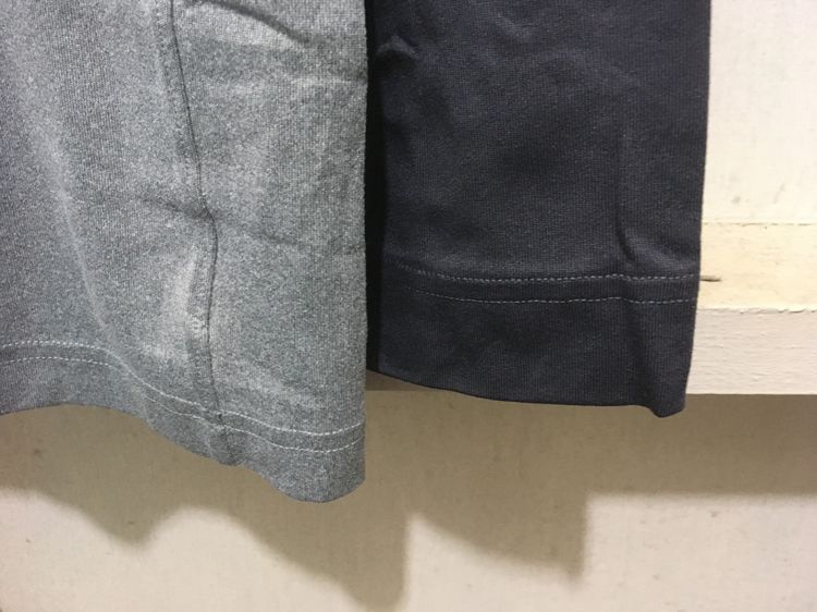 เสื้อยืด Henley(เฮนรี่) แขนยาว แบรนด์ UNDER ARMOUR สีโทนเทา รูปที่ 7