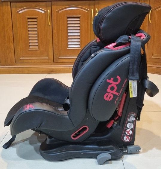 คาร์ซีท Embix SPT ระบบ Isofix ติดตั้งง่าย ปลอดภัย นั่งสบาย ดูดซับแรงกระแทกได้ดี ปกป้องศรีษะและลำตัวเด็ก รับนน.ได้ 36 กก.  รูปที่ 3