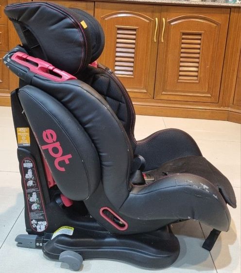 คาร์ซีท Embix SPT ระบบ Isofix ติดตั้งง่าย ปลอดภัย นั่งสบาย ดูดซับแรงกระแทกได้ดี ปกป้องศรีษะและลำตัวเด็ก รับนน.ได้ 36 กก.  รูปที่ 2