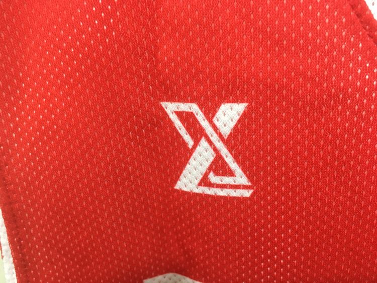 เสื้อกีฬา BasketBall (ใส่ได้2ด้าน) สีขาวกับแดง รูปที่ 12