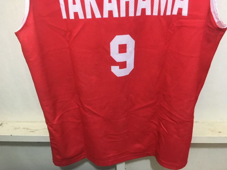 เสื้อกีฬา BasketBall (ใส่ได้2ด้าน) สีขาวกับแดง รูปที่ 10