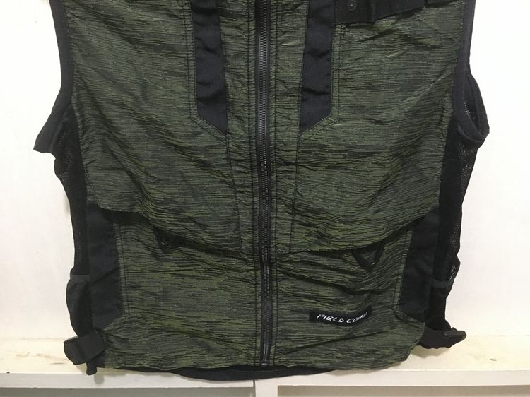 เสื้อกั๊ก(แจ็คเก็ตแขนกุด) แบรนด์ FieldCore สีเขียวตัดดำ รูปที่ 4