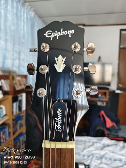 Epiphone sg tribute. สภาพเหมือนใหม่  แถมกระเป๋า  ขาย 8000 บาท นัดรับอย่างเดียว ถนนราชปรารภ รูปที่ 2