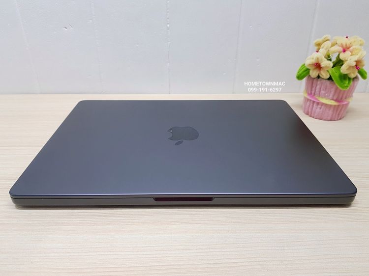 MacbookPro (Retina14”, 2024) M4 10-Core CPU 10-Core GPU SSD 512Gb Ram 16Gb สีSpace Black สวย ใช้น้อย แบต 100 รูปที่ 2