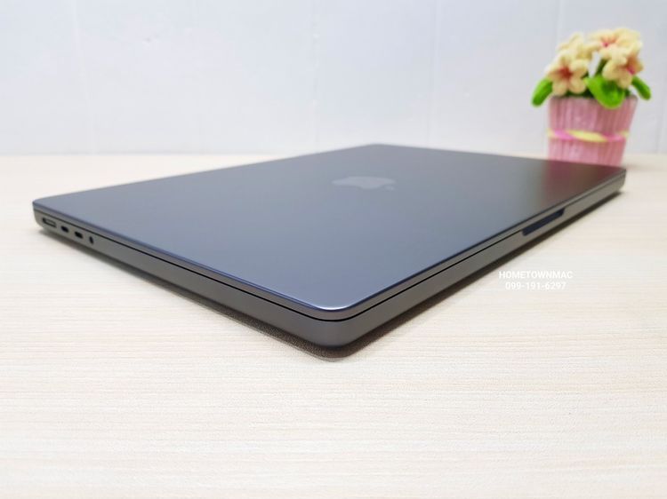 MacbookPro (Retina14”, 2024) M4 10-Core CPU 10-Core GPU SSD 512Gb Ram 16Gb สีSpace Black สวย ใช้น้อย แบต 100 รูปที่ 3