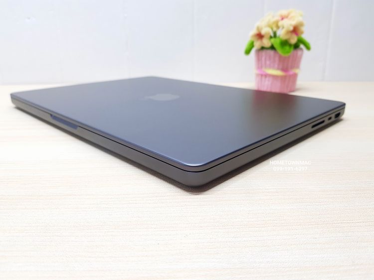 MacbookPro (Retina14”, 2024) M4 10-Core CPU 10-Core GPU SSD 512Gb Ram 16Gb สีSpace Black สวย ใช้น้อย แบต 100 รูปที่ 4