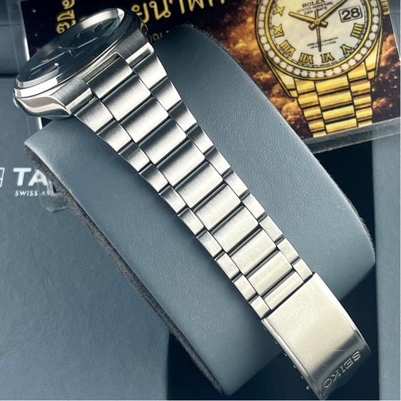 Seiko 5 Automatic Stainless Steel Cal.7S26 Navy Blue Date Dial With Box รูปที่ 13