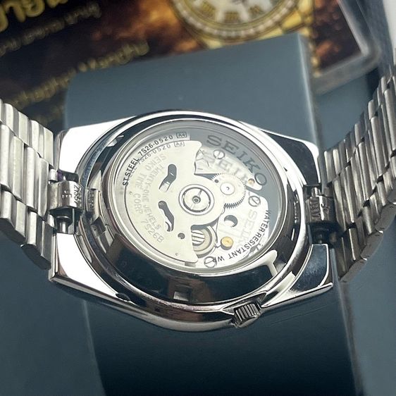 Seiko 5 Automatic Stainless Steel Cal.7S26 Navy Blue Date Dial With Box รูปที่ 16
