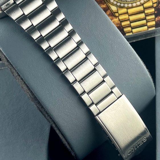 Seiko 5 Automatic Stainless Steel Cal.7S26 Navy Blue Date Dial With Box รูปที่ 14