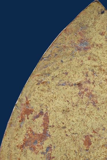 พระรูปเหมือนปั๊มหลังเตารีดหลวงพ่อพรหม วัดข่องแค หลังวงเดือนปี 16 เนื้อทองฝาบาตร เก่ามาก รูปที่ 5