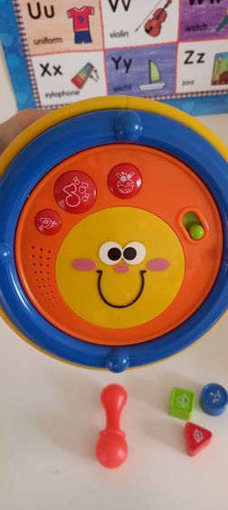 กลองของเล่น มีเสียงดนตรี ยี่ห้อ Chicco รูปที่ 4