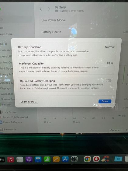 MacBook Air 13-inch M1 (8 Core GPU) Ram 8GB SSD 1TB SpaceGray รูปที่ 3