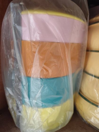 ขายปิ่นโตเซรามิค สีรุ้ง 4 ชั้น รุ่นมหาโชค รูปที่ 6