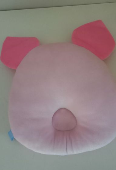 เซตหมอนหนุนและหมอนข้าง สำหรับเด็กทารก ลาย piglet ของแท้ Disney สภาพดี เหมือนใหม่  รูปที่ 5