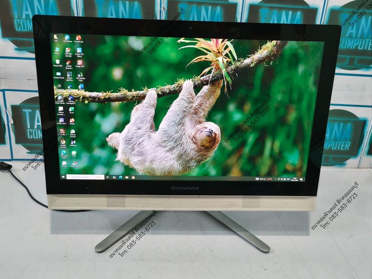 (ออลอินวันมือสอง) Lenovo Intel I3-5005U Ram4gb HDD1,000GB จอ 24นิ้ว รูปที่ 2