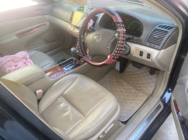 Toyota Camry 2005 2.0 G Sedan เบนซิน ไม่ติดแก๊ส เกียร์อัตโนมัติ ดำ รูปที่ 4
