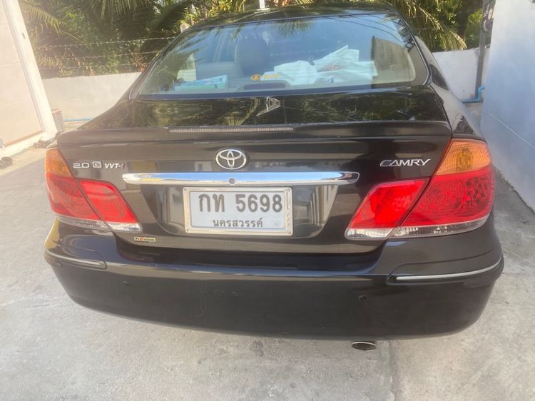 Toyota Camry 2005 2.0 G Sedan เบนซิน ไม่ติดแก๊ส เกียร์อัตโนมัติ ดำ รูปที่ 2