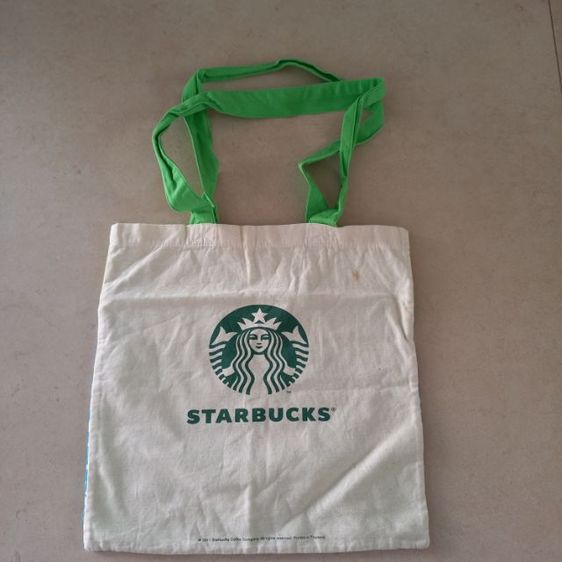 กระเป๋าผ้า STARBUCKS เหมาๆ 4 ใบ รูปที่ 2