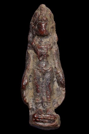 พระเนื้อโลหะเก่า ฐาน1สูง 4.5 ซ.ม BB 424