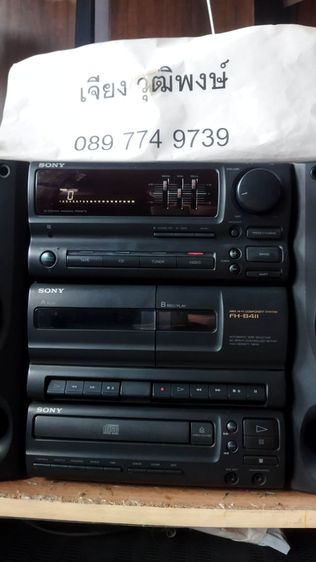 Sony FH-B411 พร้อมลำโพง ใช้งานขยายได้ วิทยุพอได้ ไฟ 220  รูปที่ 3
