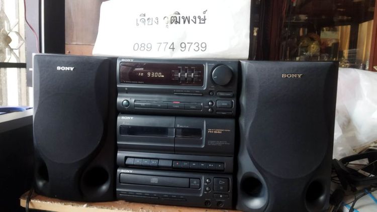 Sony FH-B411 พร้อมลำโพง ใช้งานขยายได้ วิทยุพอได้ ไฟ 220  รูปที่ 2