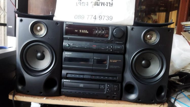 Sony FH-B411 พร้อมลำโพง ใช้งานขยายได้ วิทยุพอได้ ไฟ 220 