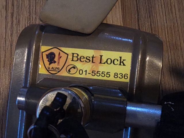 ก้านล็อคพวงมาลัยรถยนต์ ยี่ห้อ ARMOUR WARRIOR ปลอดภัยไร้กังวล  รูปที่ 4