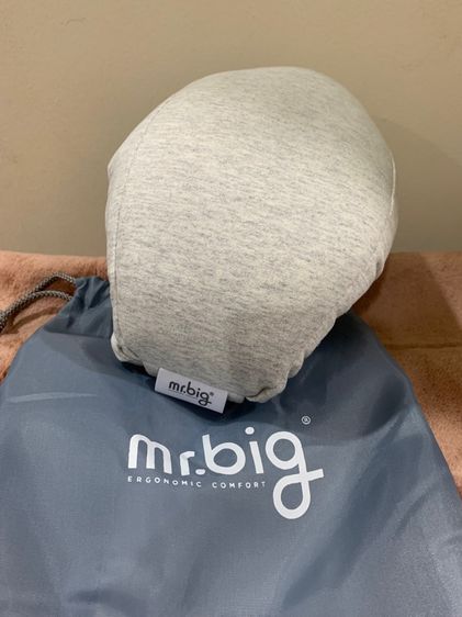 ส่งต่อ หมอนรองคอMr.Big Light Grey รูปที่ 2