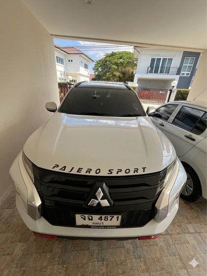 Mitsubishi Pajero Sport 2022 2.4 GT Plus Ralliart Utility-car ดีเซล ไม่ติดแก๊ส เกียร์อัตโนมัติ ขาว รูปที่ 3