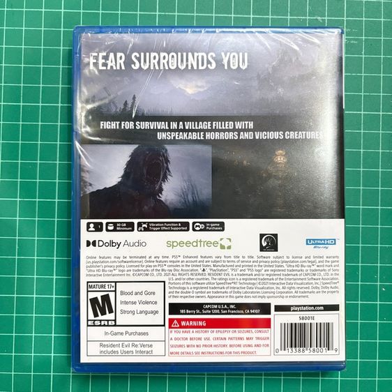 แผ่นเกม PS5 Resident Evil 8 Village (มือ2) รูปที่ 2