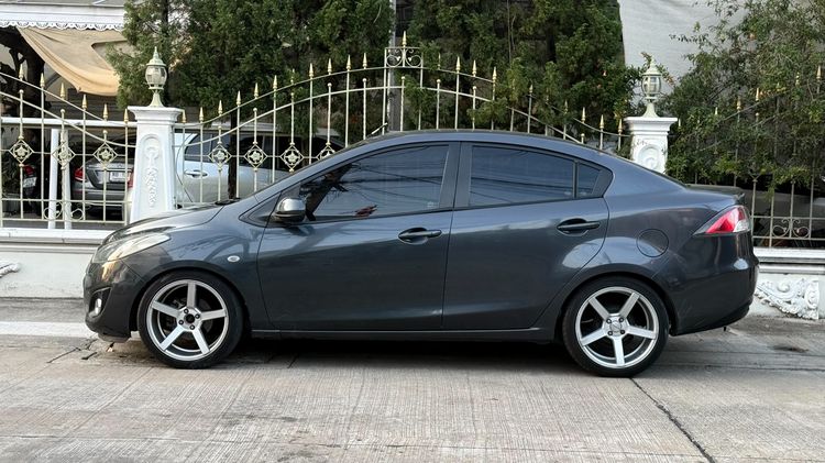 Mazda Mazda 2 2010 1.5 Elegance Spirit Sedan เบนซิน LPG เกียร์อัตโนมัติ เทา รูปที่ 3