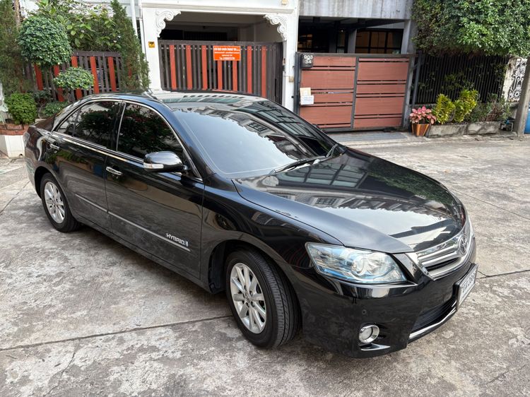Toyota Camry 2012 2.4 Hybrid Sedan ไฮบริด เกียร์อัตโนมัติ ดำ รูปที่ 3