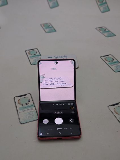 Samsung Galaxy Z Flip 7 256 GB ศูนย์ไทย สภาพสวย อุปกรณ์ครบยกกล่อง ประกันยาว มี Samsung Care ขาดสมุดคู่มือ เพียง 16,990 บาท เท่านั้น ครับ รูปที่ 3