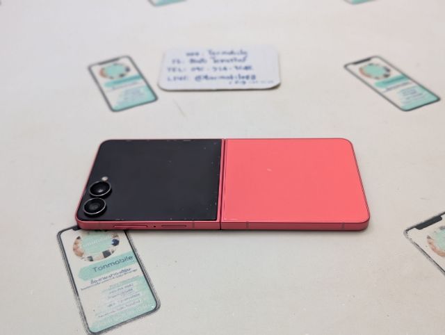 Samsung Galaxy Z Flip 7 256 GB ศูนย์ไทย สภาพสวย อุปกรณ์ครบยกกล่อง ประกันยาว มี Samsung Care ขาดสมุดคู่มือ เพียง 16,990 บาท เท่านั้น ครับ รูปที่ 6