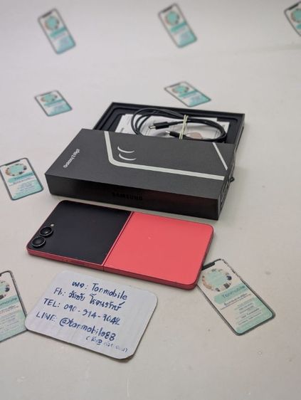 อื่นๆ Samsung Galaxy Z Flip 7 256 GB ศูนย์ไทย สภาพสวย อุปกรณ์ครบยกกล่อง ประกันยาว มี Samsung Care ขาดสมุดคู่มือ เพียง 16,990 บาท เท่านั้น ครับ