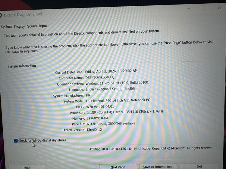 HP EliteBook 840 G11 Core Ultra 5 RAM 32GB SSD 512GB บางเบา ตัวท็อปสายทำงาน รูปที่ 5