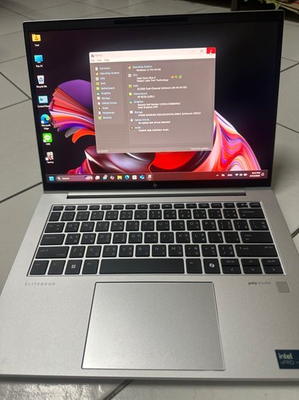 HP EliteBook 840 G11 Core Ultra 5 RAM 32GB SSD 512GB บางเบา ตัวท็อปสายทำงาน รูปที่ 11