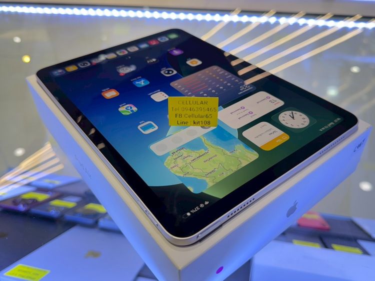 iPad Air7 M3 11" 128GB WiFi สภาพสวย เครื่องไทย ครบกล่อง รูปที่ 5