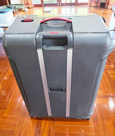 กระเป๋าเดินทาง American Tourister รุ่นท๊อป Tribus Spinner 29 นิ้ว วัสดุ PP แข็งแรงทนทานมาก ล้อลื่นนุ่มเงียบ ซื้อจากเซ็นทรัล 8 พัน ขายถูก รูปที่ 4