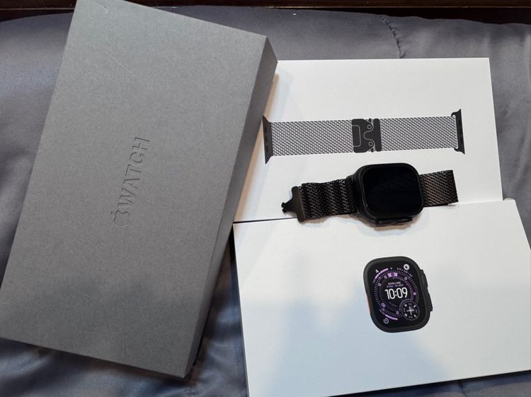 ดำ ไทเทเนียม Apple Watch Ultra 3 (49mm)