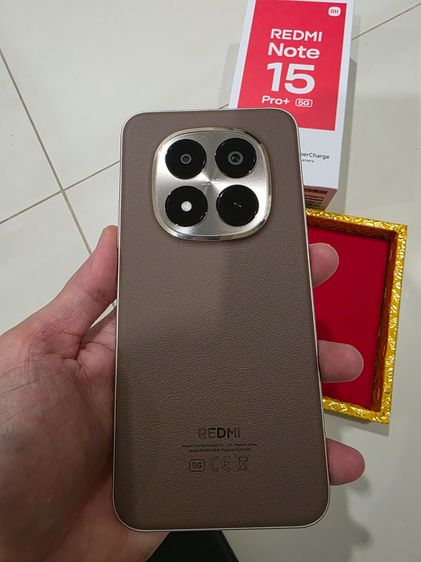 โทรศัพท์ XIAOMI NOTE 15 PRO+ 5G สวย เครื่องใหม่เดิมๆ รับประกัน พร้อมกล่อง สภาพ 100 เปอร์เซ็น ใหม่กริ๊ป สีพิเศษ ข้างหลังเป็นหนัง สวย พร้อมส่ง รูปที่ 6